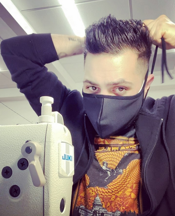 Michael Costello coronavirus masks Instagram