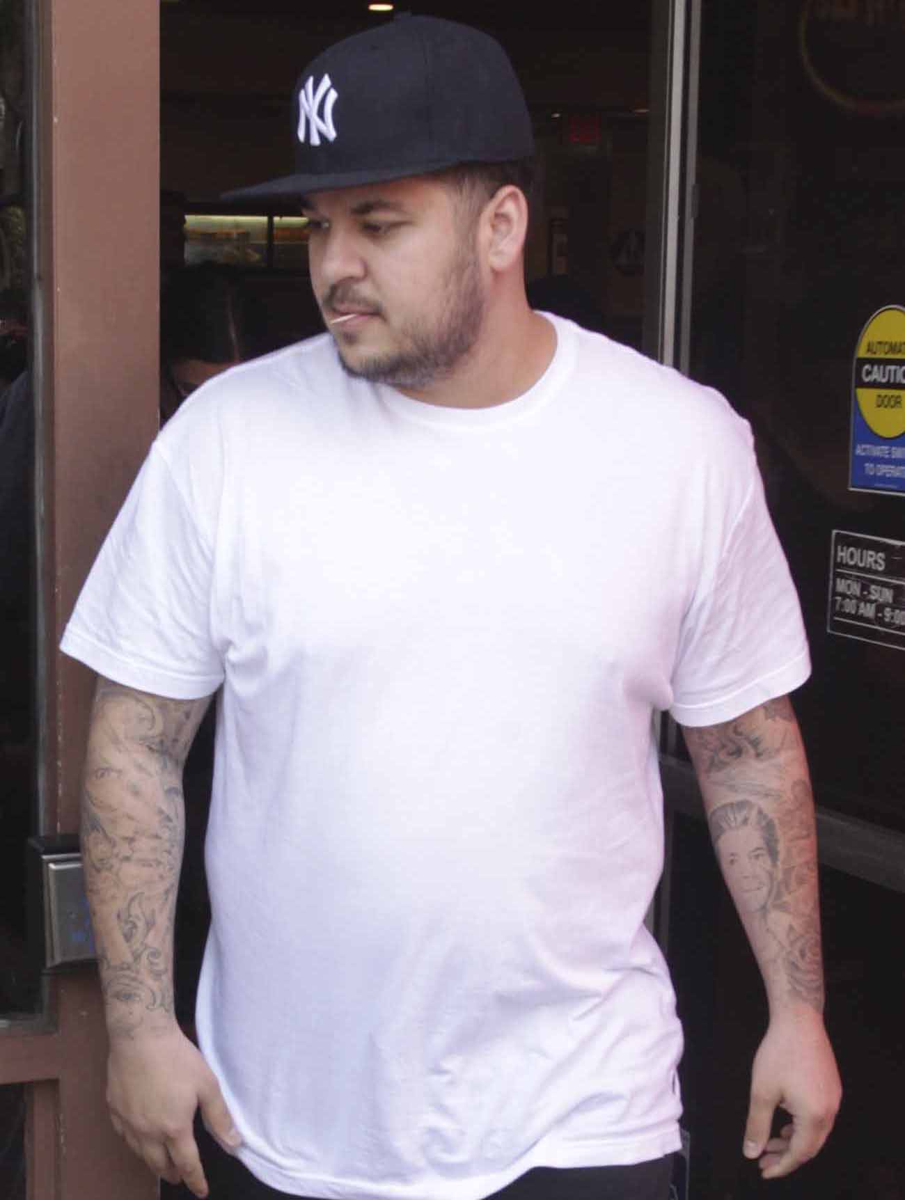 Celebs talking butt stuff rob kardashian