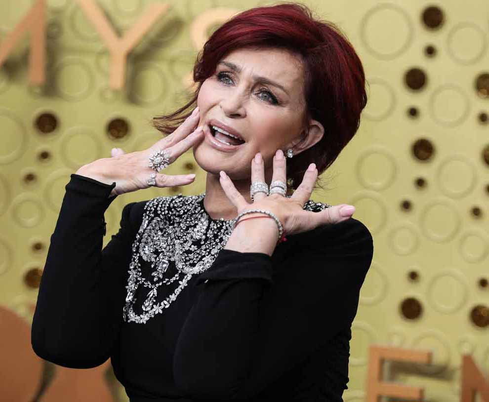 Celebs talking butt stuff sharon osbourne