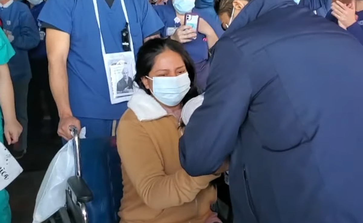 Yanira Soriano New Mother Meets Baby Son First Time Pregnant Coronavirus