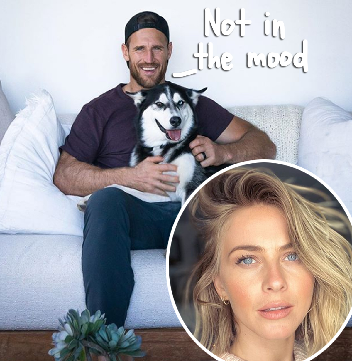 Brooks Laich Admits He Has A Low Sex Drive While Self-Isolating Away From  Wife Julianne Hough! - Perez Hilton