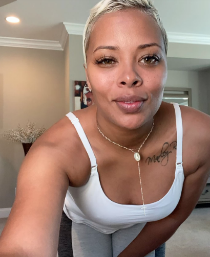 eva marcille shares no makeup photo