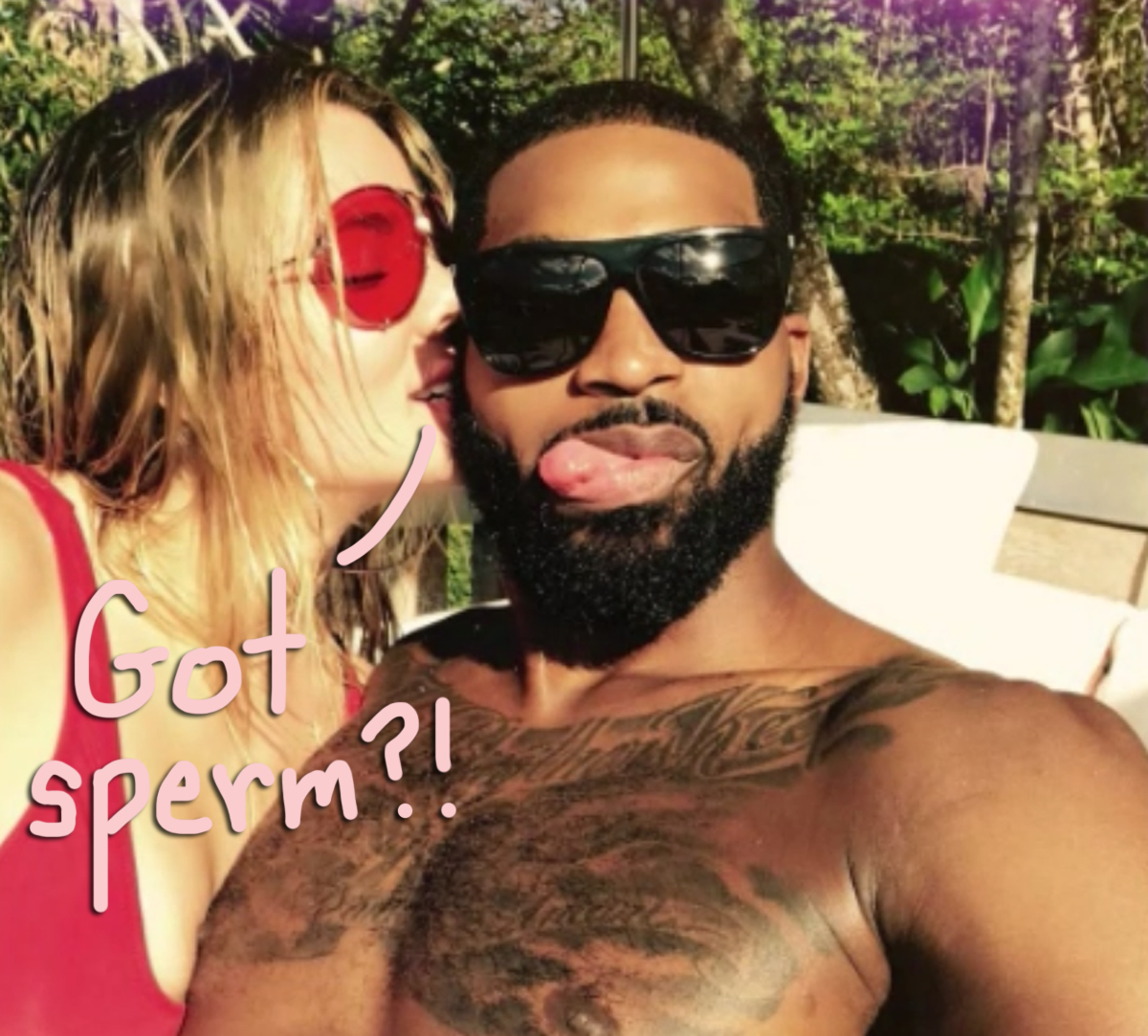Khloé Kardashian talks to Tristan Thompson about freezing his sperm so True Thompson can have a sibling...