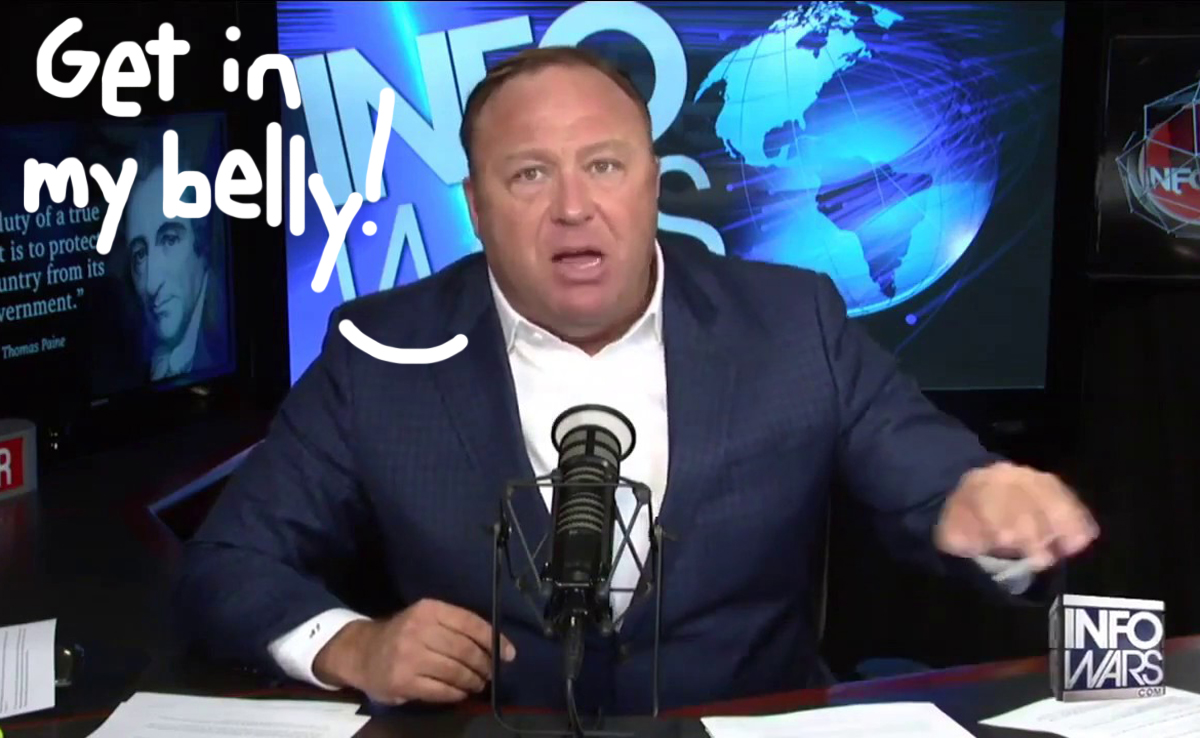 Alex Jones Says Hell Eat His Neighbors If Quarantine Continues Too Long Perez Hilton