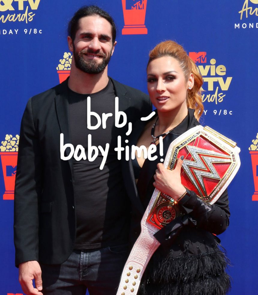 WWE Star Becky Lynch Is Expecting Her First Child With Fiancé Seth