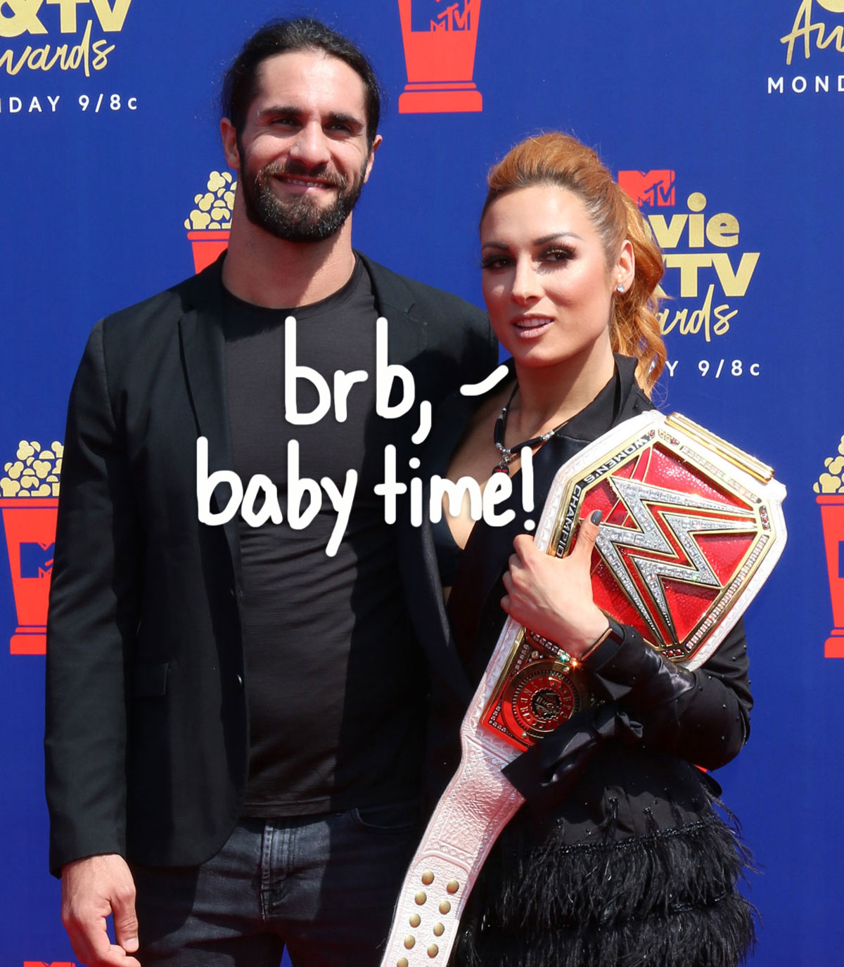 WWE star Becky Lynch appears to confirm she is dating Seth Rollins