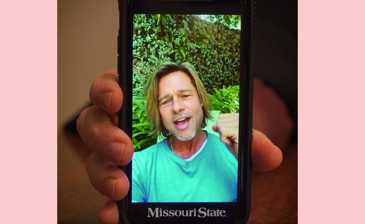 Watch Brad Pitt Surprise The Missouri State Graduating Class With Video