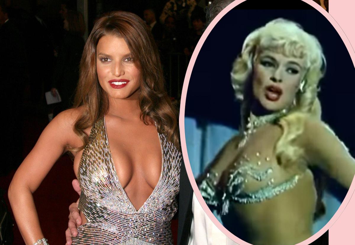Jessica Simpson Claps Back At Being Body Shamed For Having Big Breasts! -  Perez Hilton