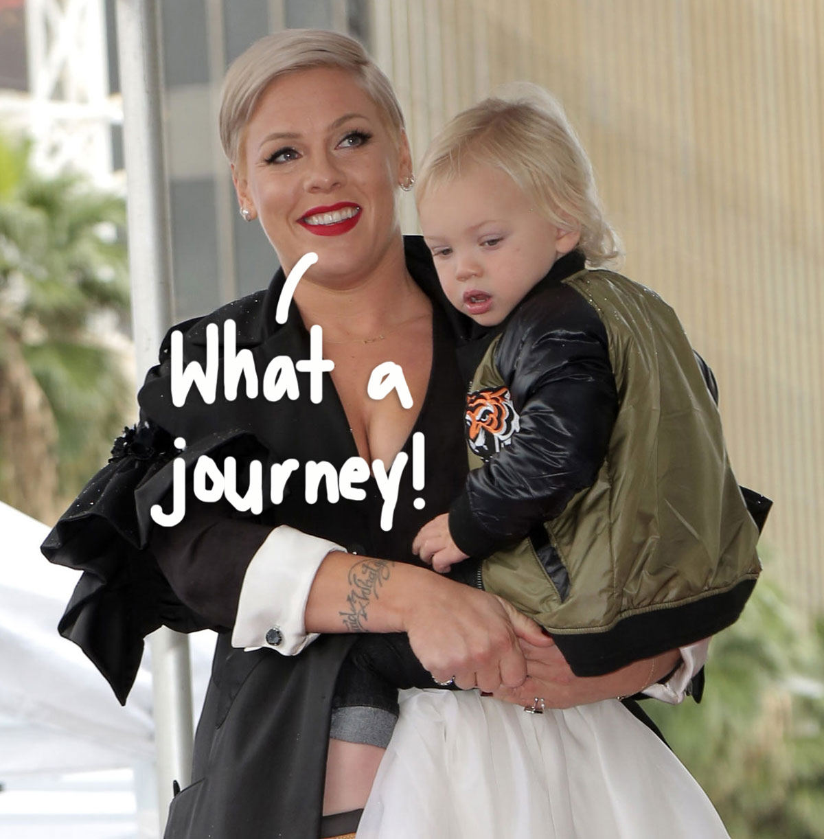 Pink reflects on her coronavirus battle and what it means for mothers everywhere ahead of Mother's Day.