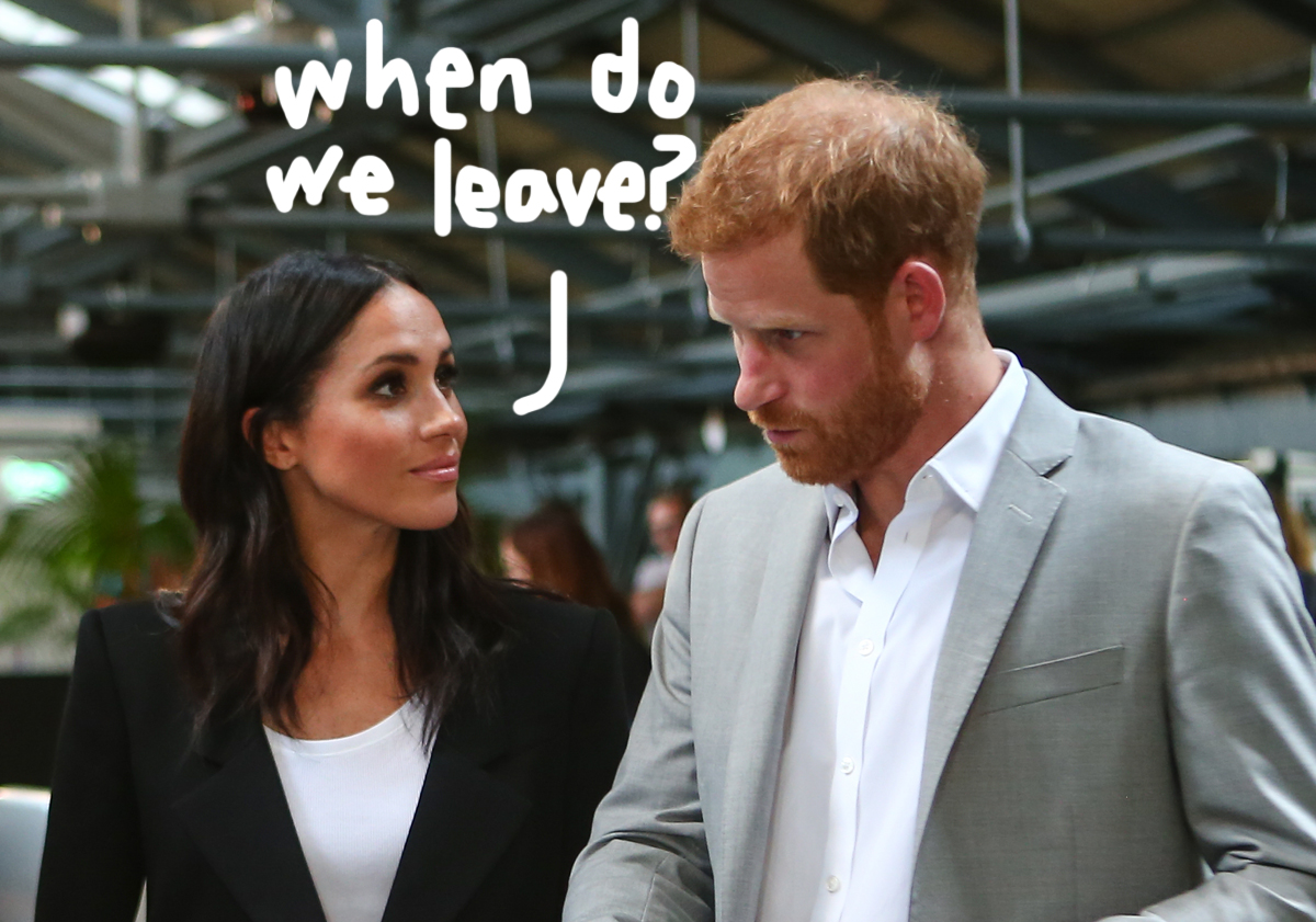 Prince Harry & Meghan Markle ALWAYS Had A Secret Plan To Split From ...