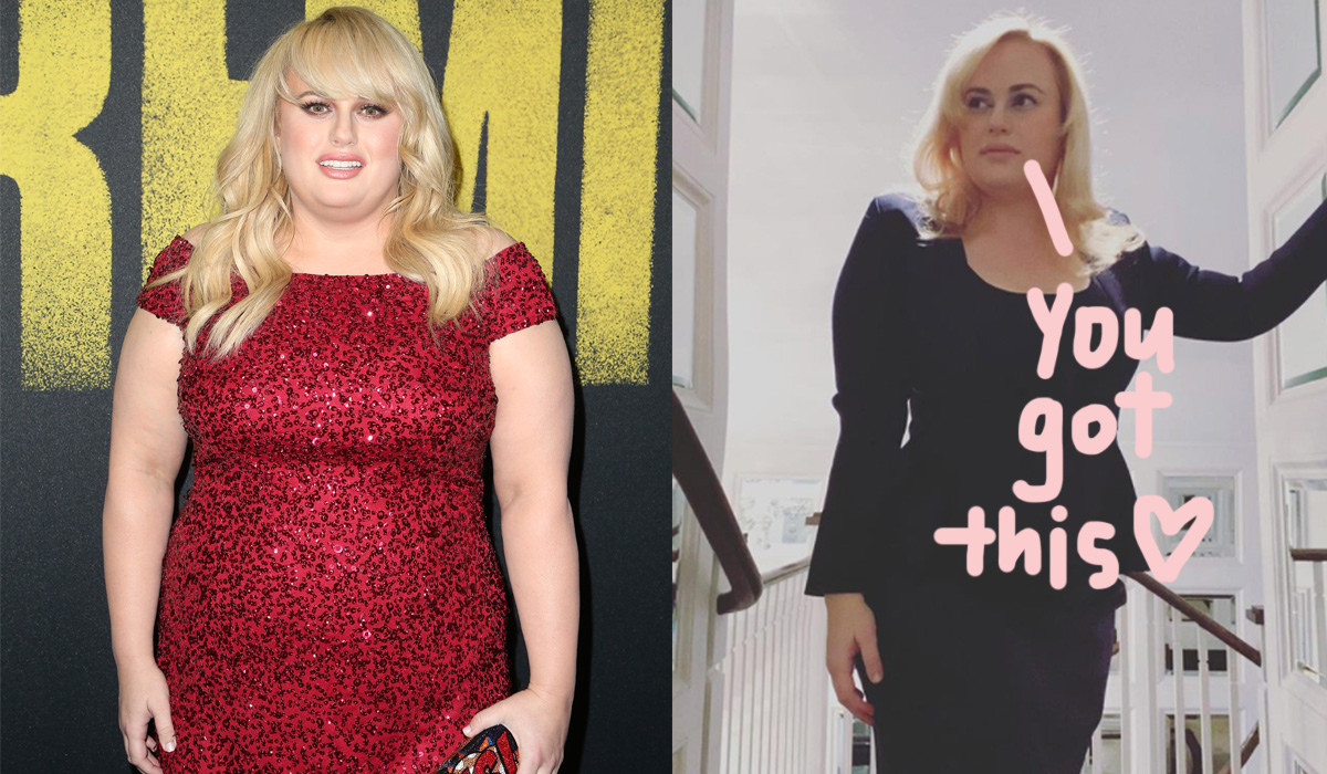 Rebel Wilson Reveals Her Exact Weight Loss Goal With Motivational Message To Fans Perez Hilton