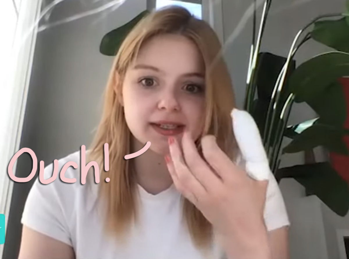 Ariel Winter Accidentally Sliced Off Her Fingertip While Cooking