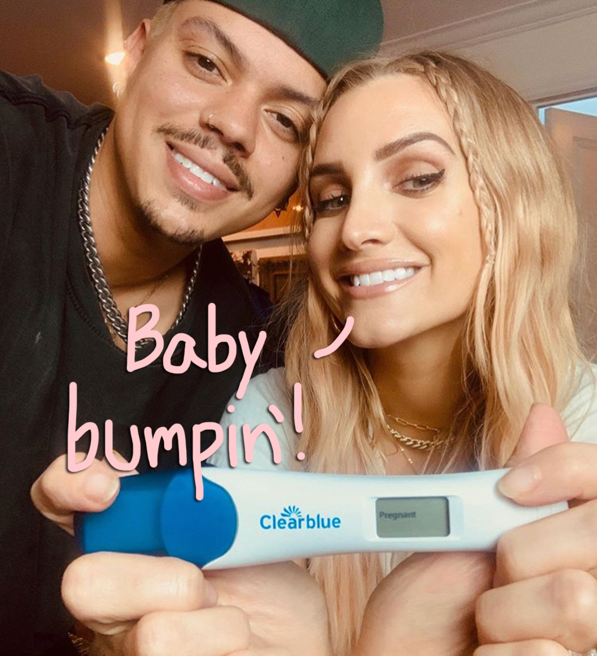 Ashlee Simpson Shows Off Her Baby Bump In New Video! - Perez Hilton