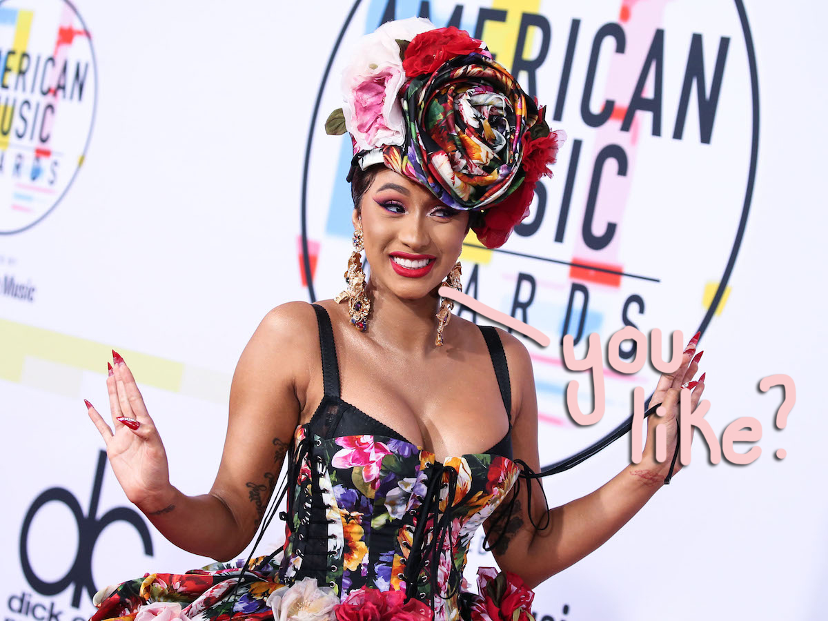 Cardi B Shows Off Butterfly Back Tattoo Instagram