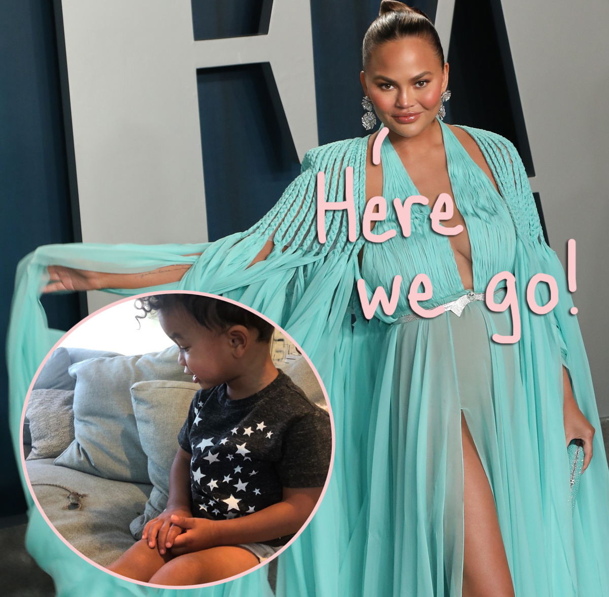 Chrissy Teigen's family has a new pet bearded dragon!