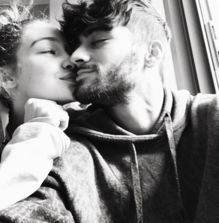 zayn gigi Valentine's Day winter 2017