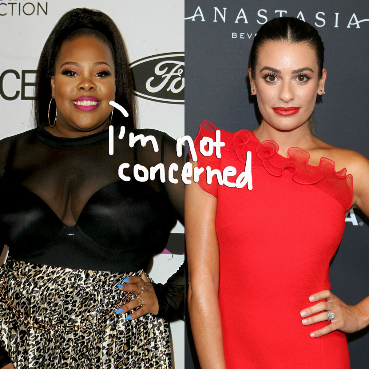 Amber Riley Doesn t Give A S t About Lea Michele Accusations