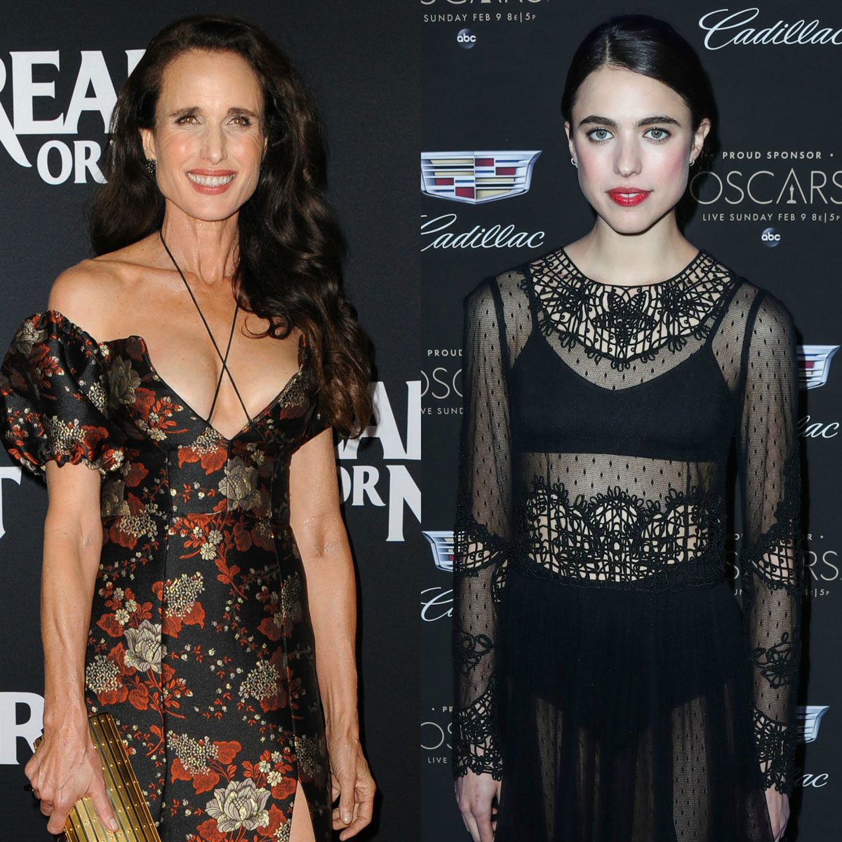 Andi MacDowell and Margaret Qualley are related