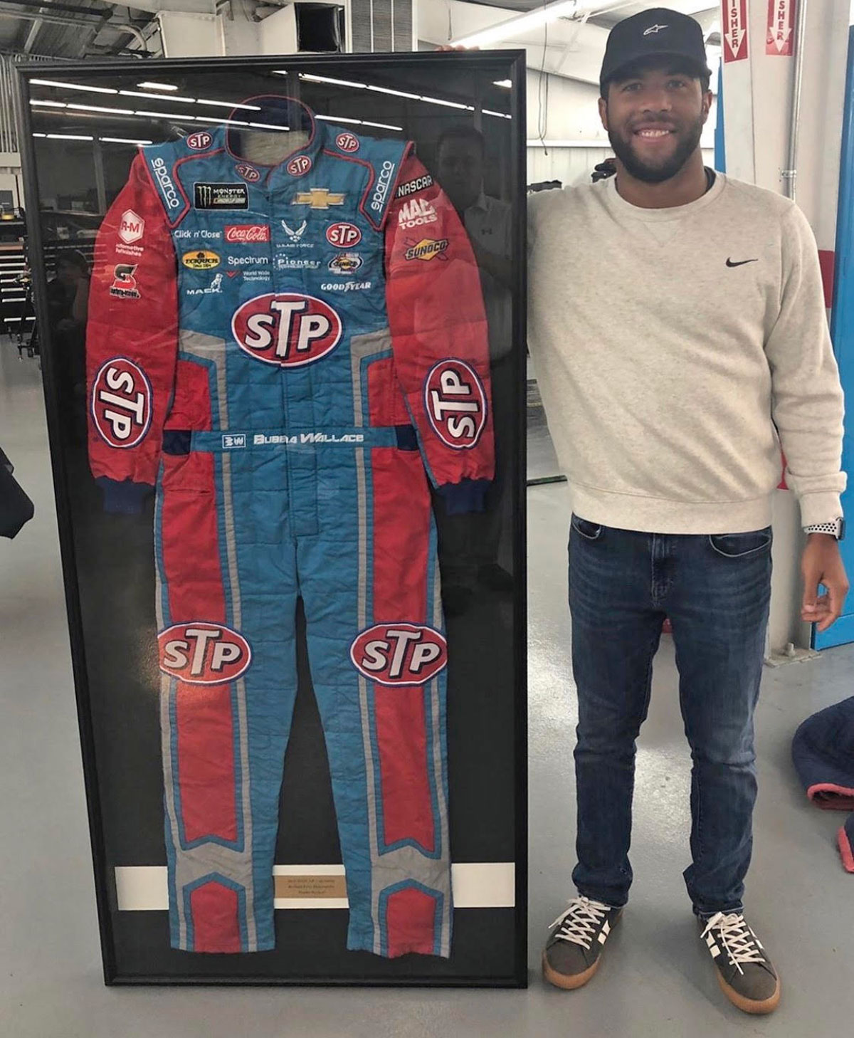 A noose was found hanging in Bubba Wallace's garage stall