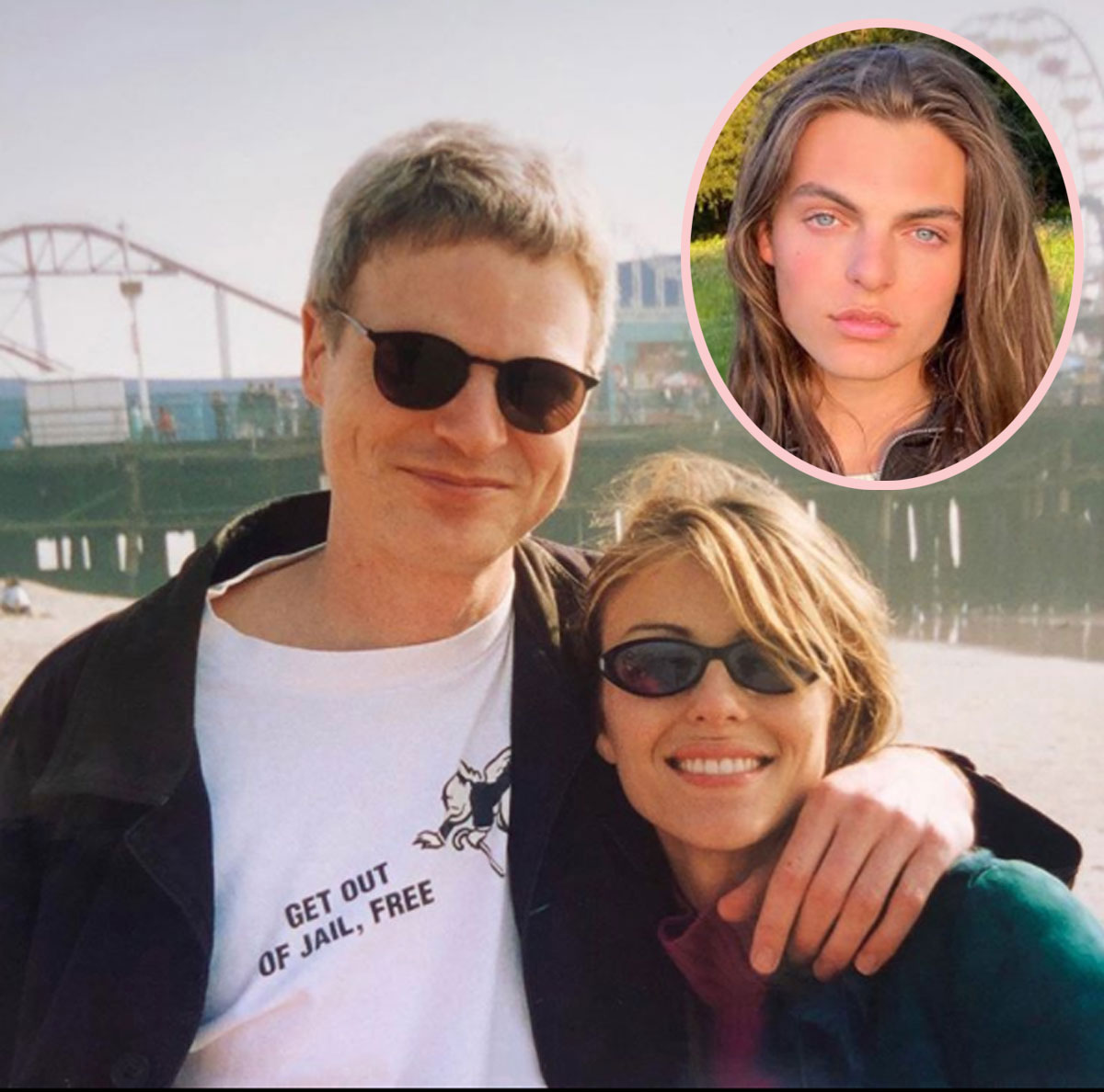 Elizabeth Hurley Son Damian Pay Tribute To Her Ex Steve Bing After