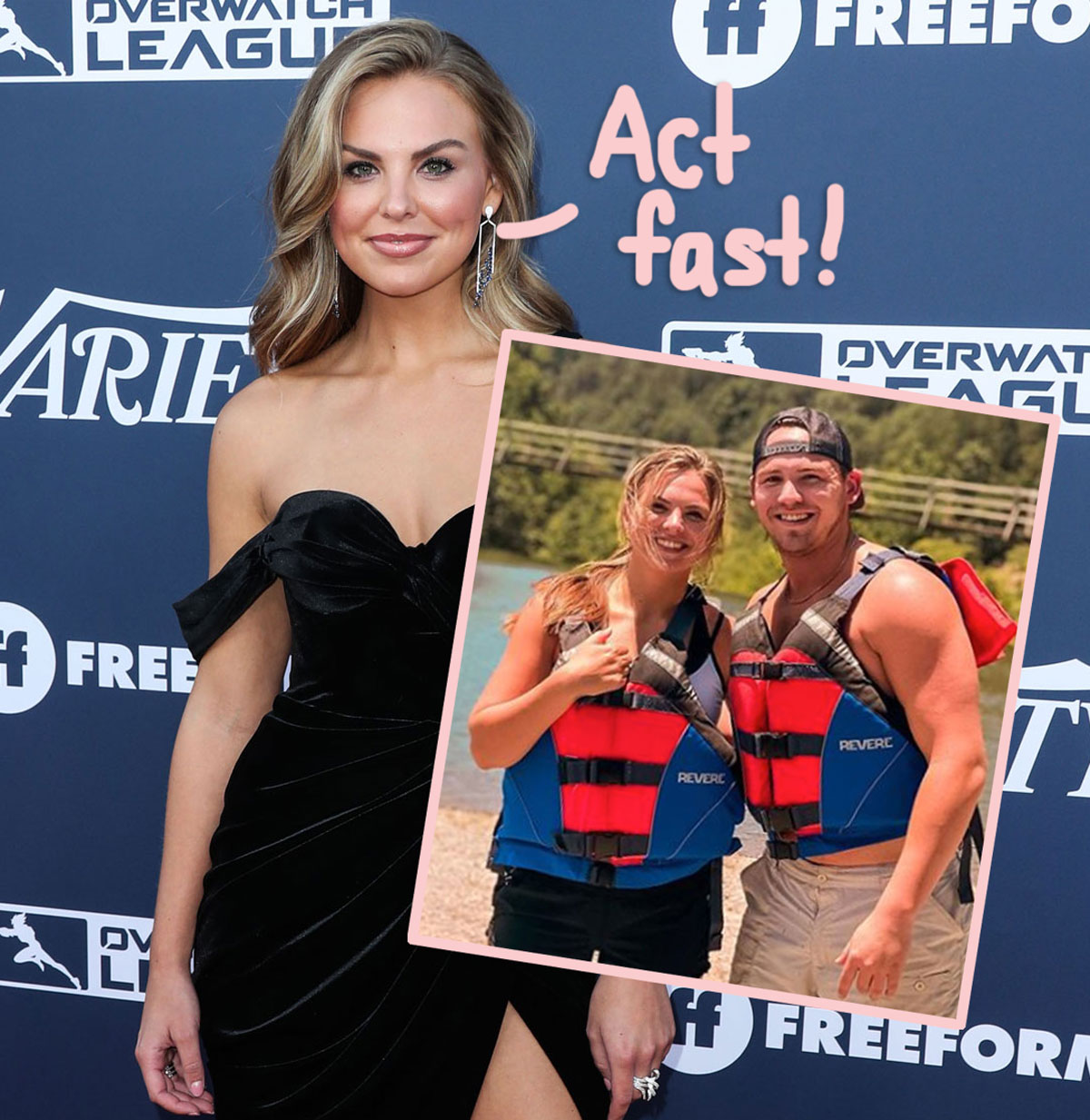 Hannah Brown saves a drowning man while white-water rafting with her family.