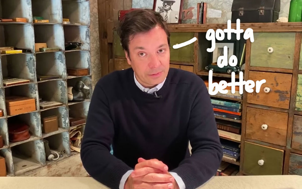 Jimmy Fallon issues a tearful, on-camera apology after old clip of him doing blackface resurfaces.