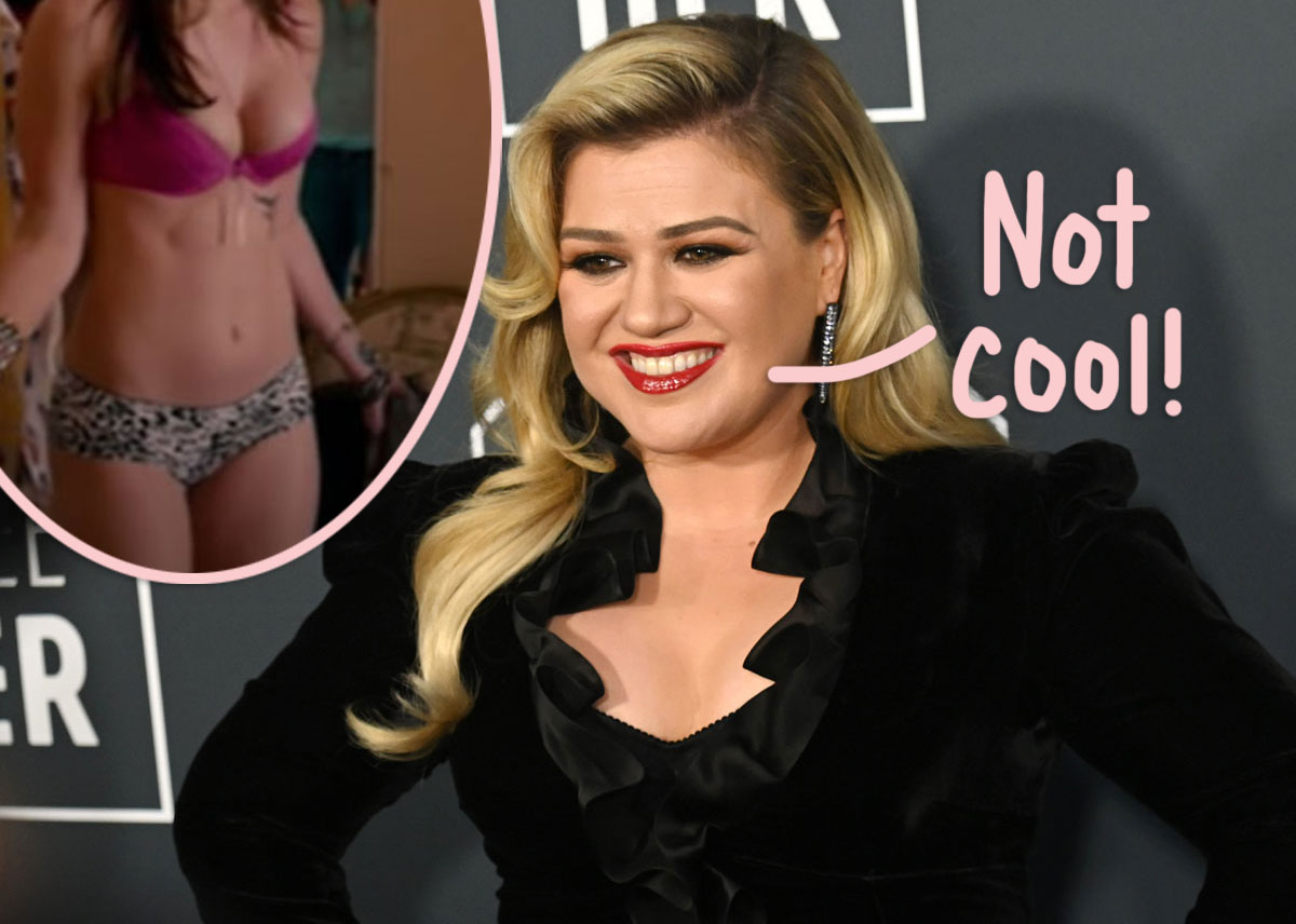 Kelly Clarkson said she was compared to naked women on magazines while stru...