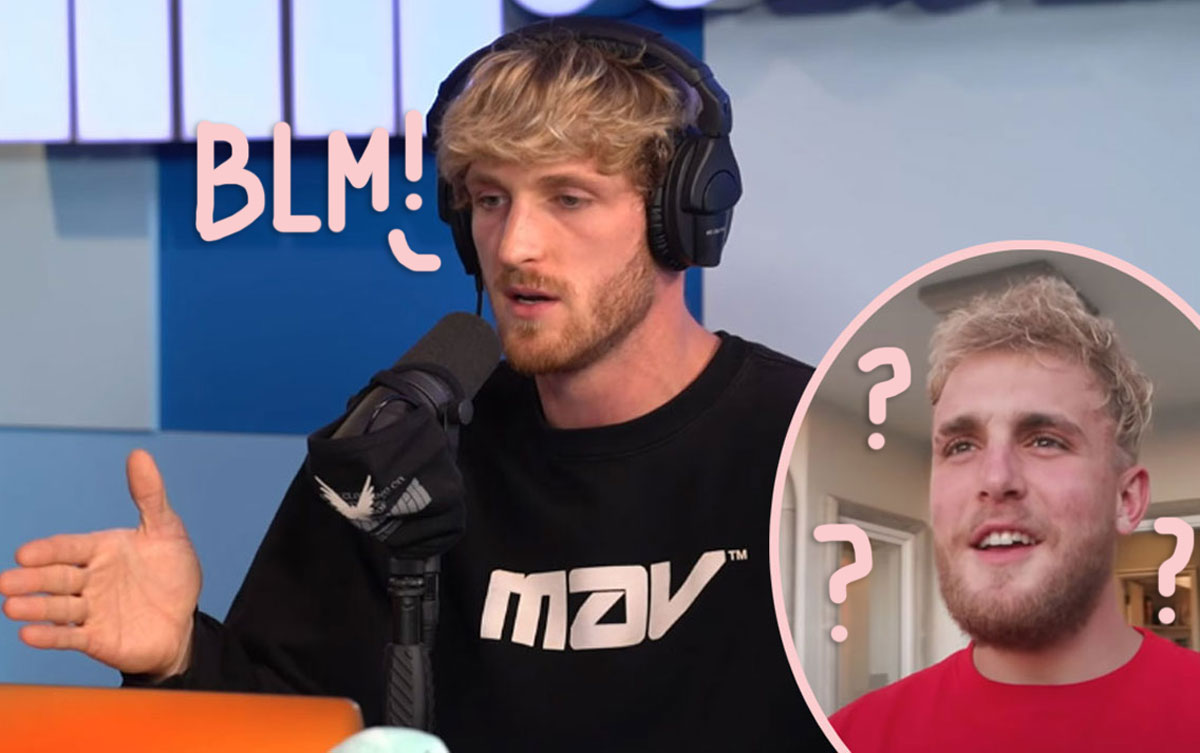 Logal Paul speaks out against systemic racism and slams brother Jake Paul's decision to join looters in Arizona.