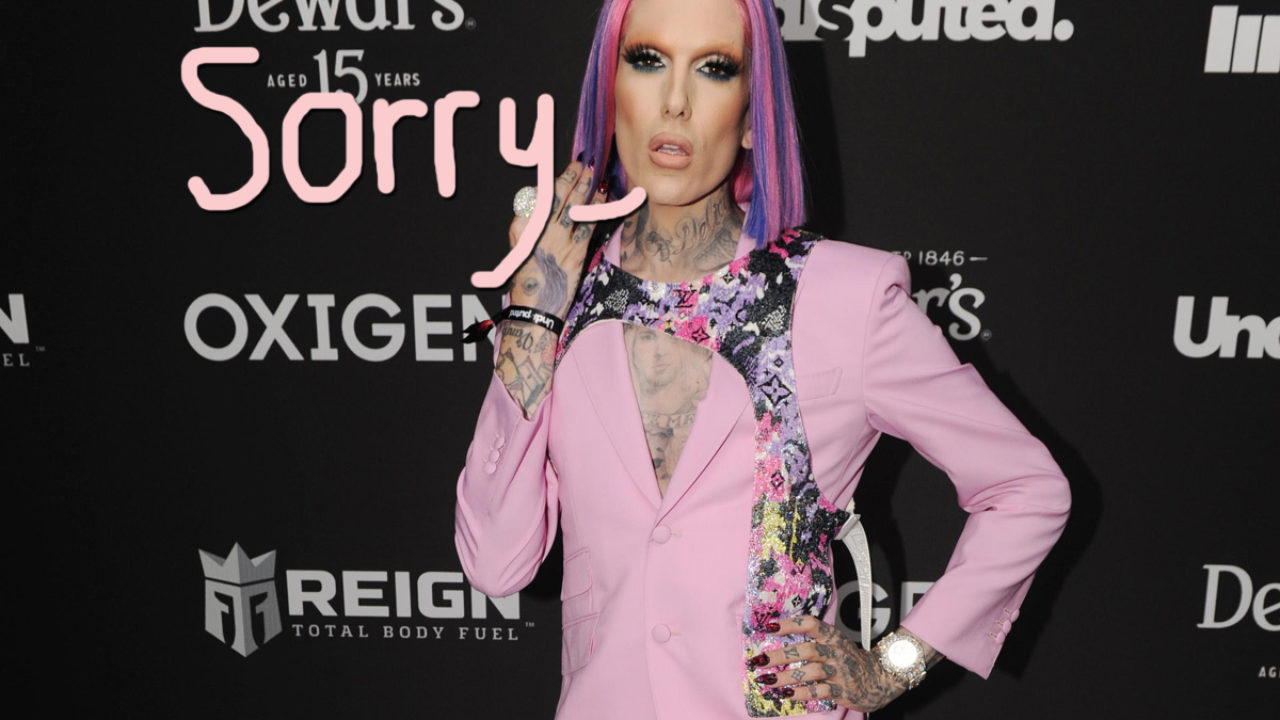 This post is floating on twitter of Jeffree Star and him wearing