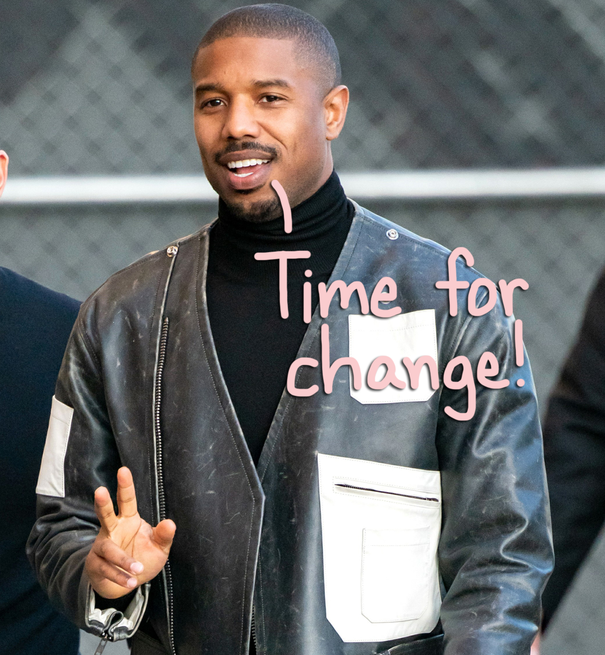 Michael B. Jordan calls for change in Hollywood at a Black Lives Matter protest!
