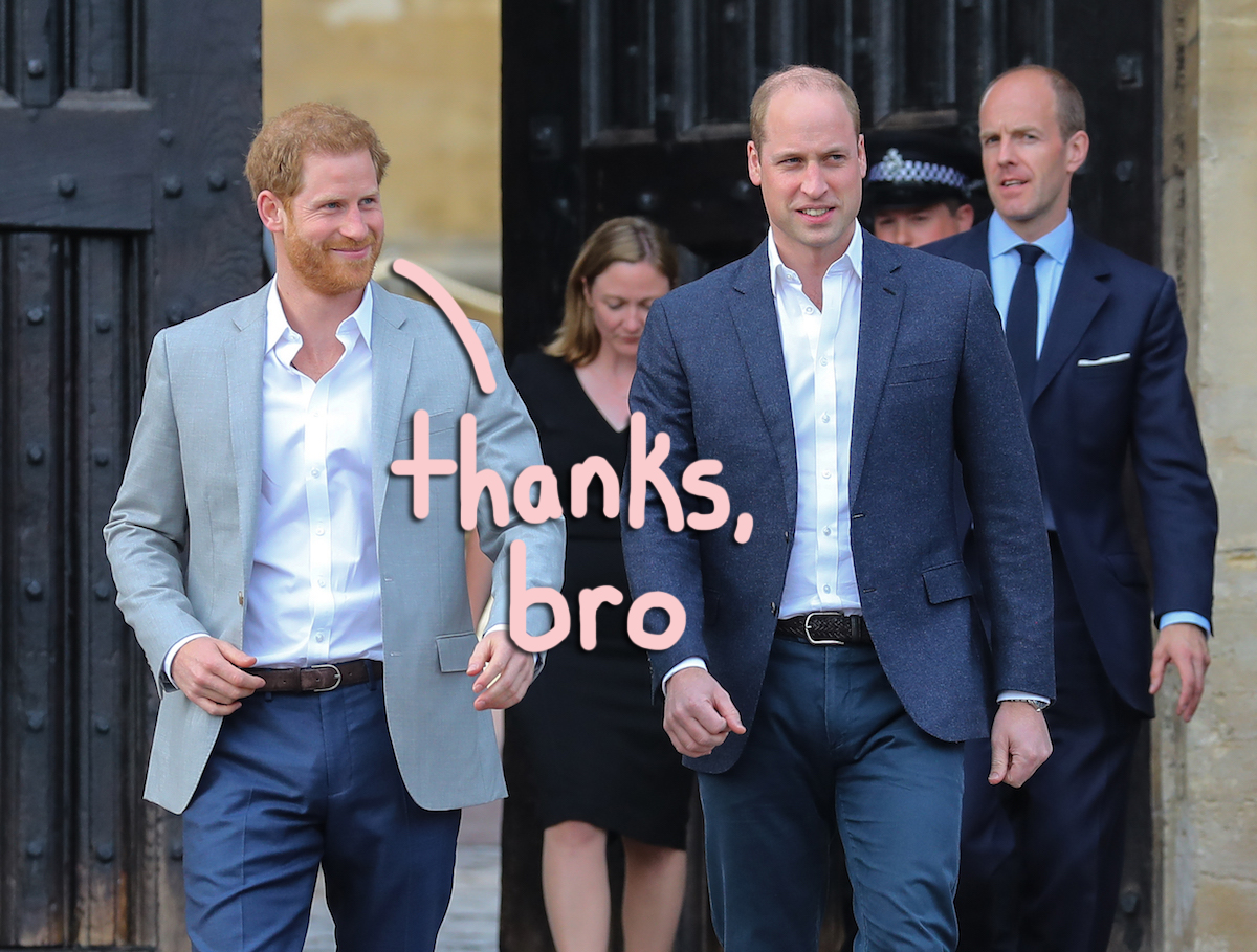 prince harry prince william's relationship is improving