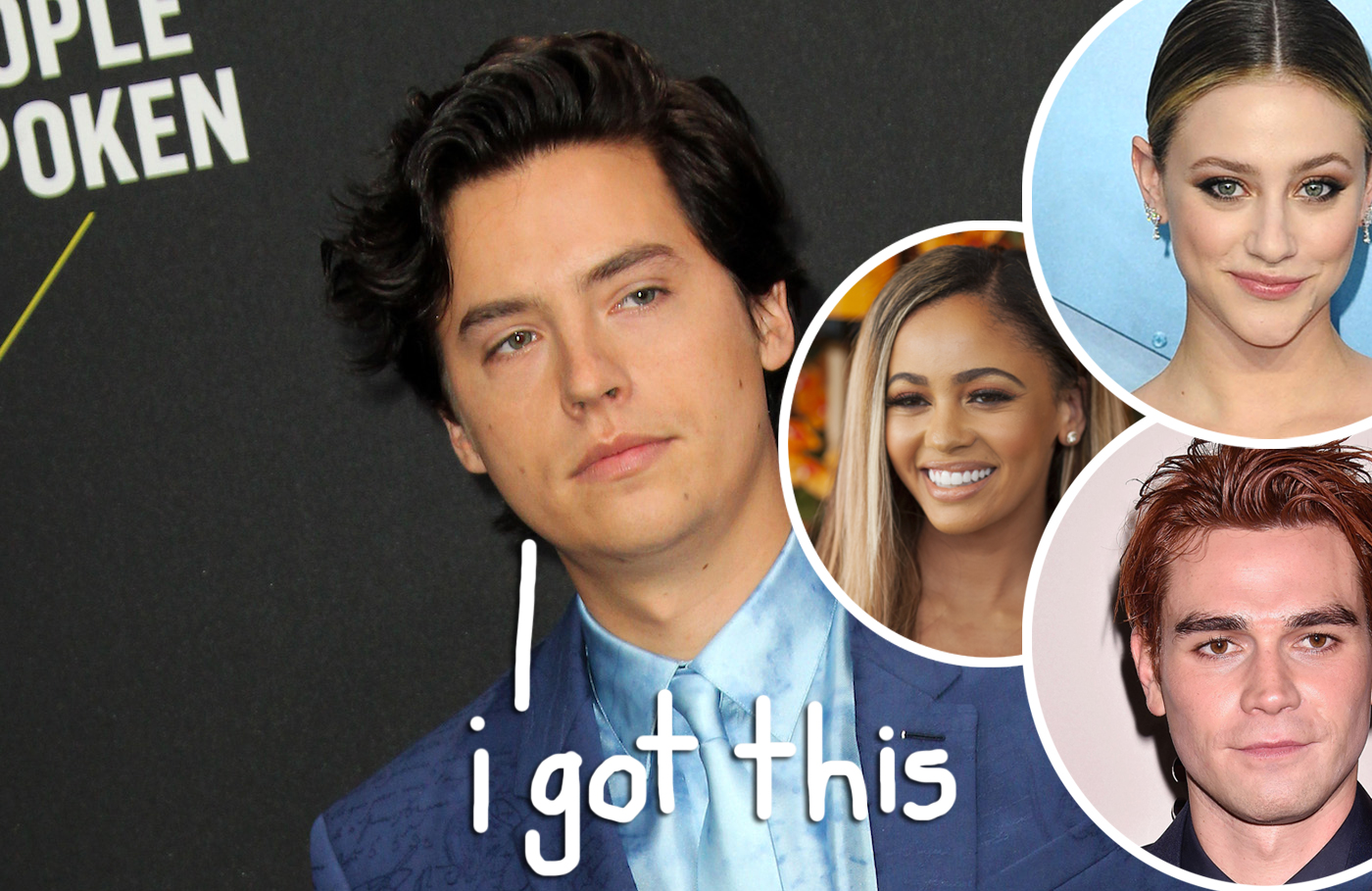 riverdale cast including cole sprouse, vanessa morgan, kj apa, lili reinhart, face assault allegations