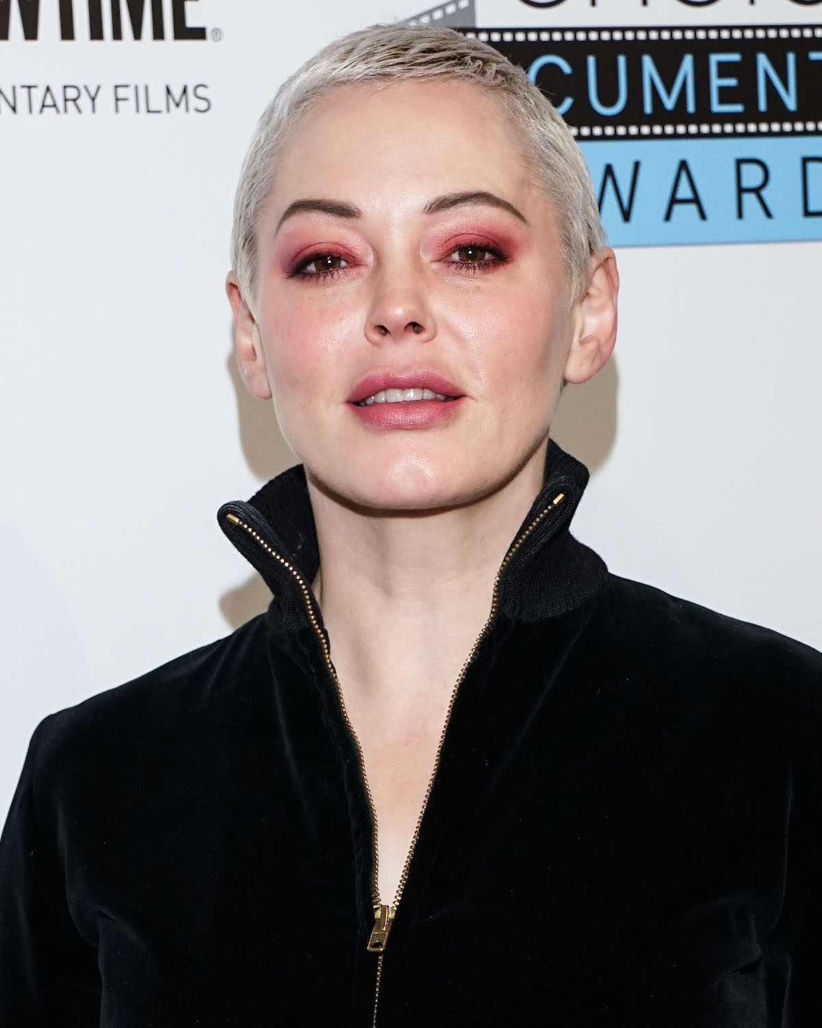 rose mcgowan's family history related to cults
