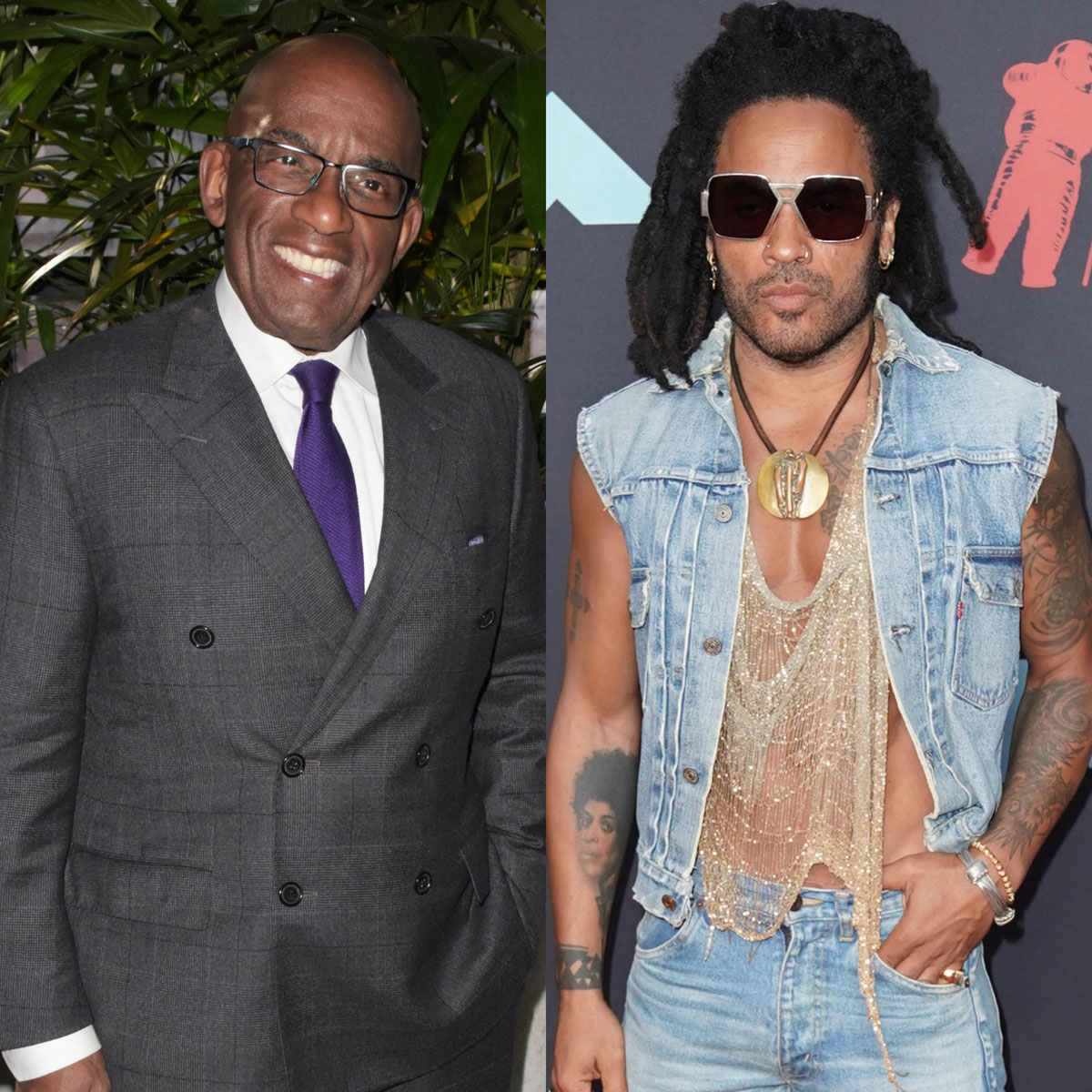 Al Roker and Lenny Kravitz are related