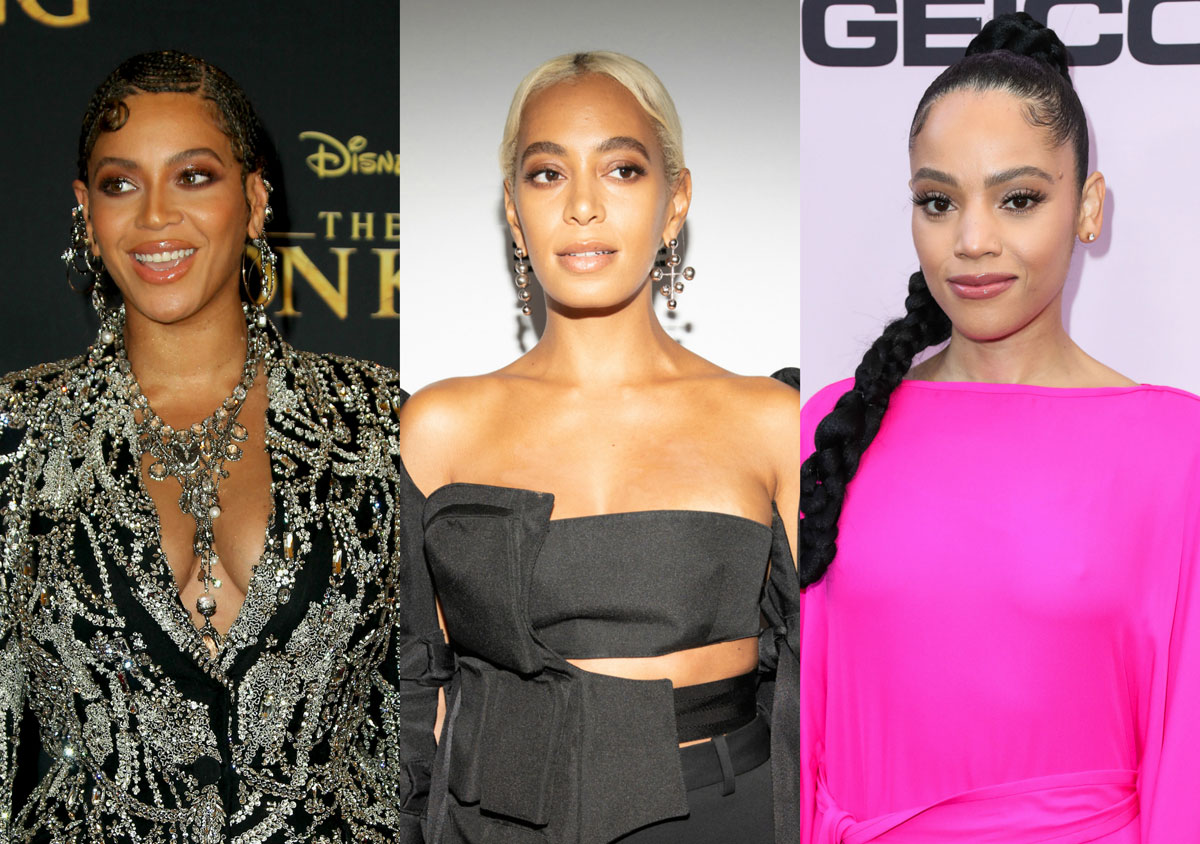 Beyonce, Solange Knowles, and Bianca Lawson are related