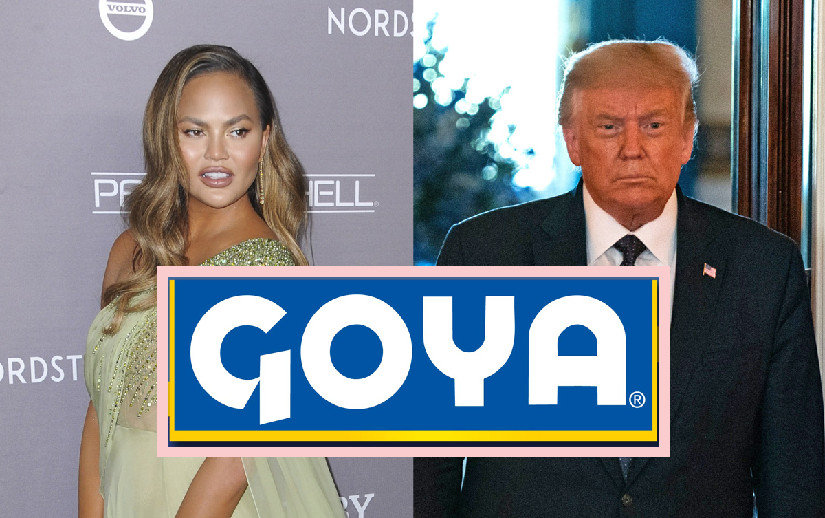 Chrissy Teigen Goya Foods Boycott CEO Donald Trump