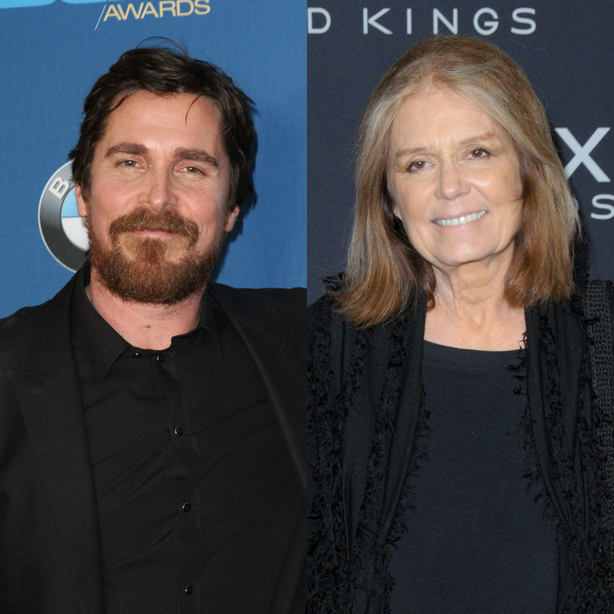 Christian Bale and Gloria Steinem are related