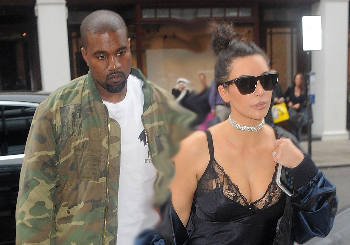 Kim Kardashian Kanye West Trapped