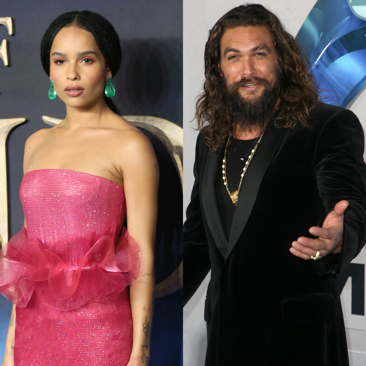 Zoe Kravitz and Jason Momoa are related