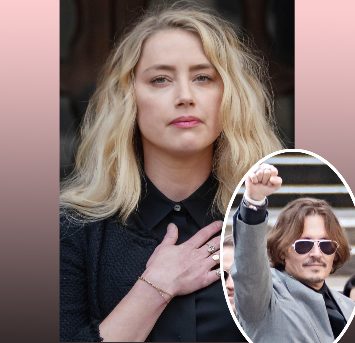 Amber Heard Booed While Delivering Statement On Final Day Of Johnny 