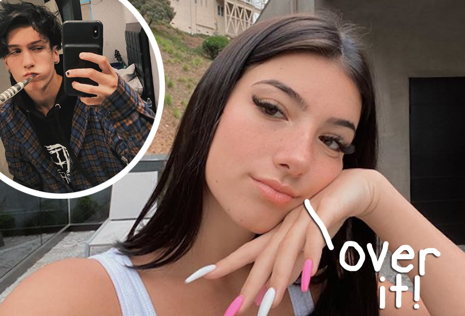 Tiktok Drama Exposed Charli D Amelio Absolutely Destroys Ex Chase Hudson After He Denies Cheating On Her Perez Hilton