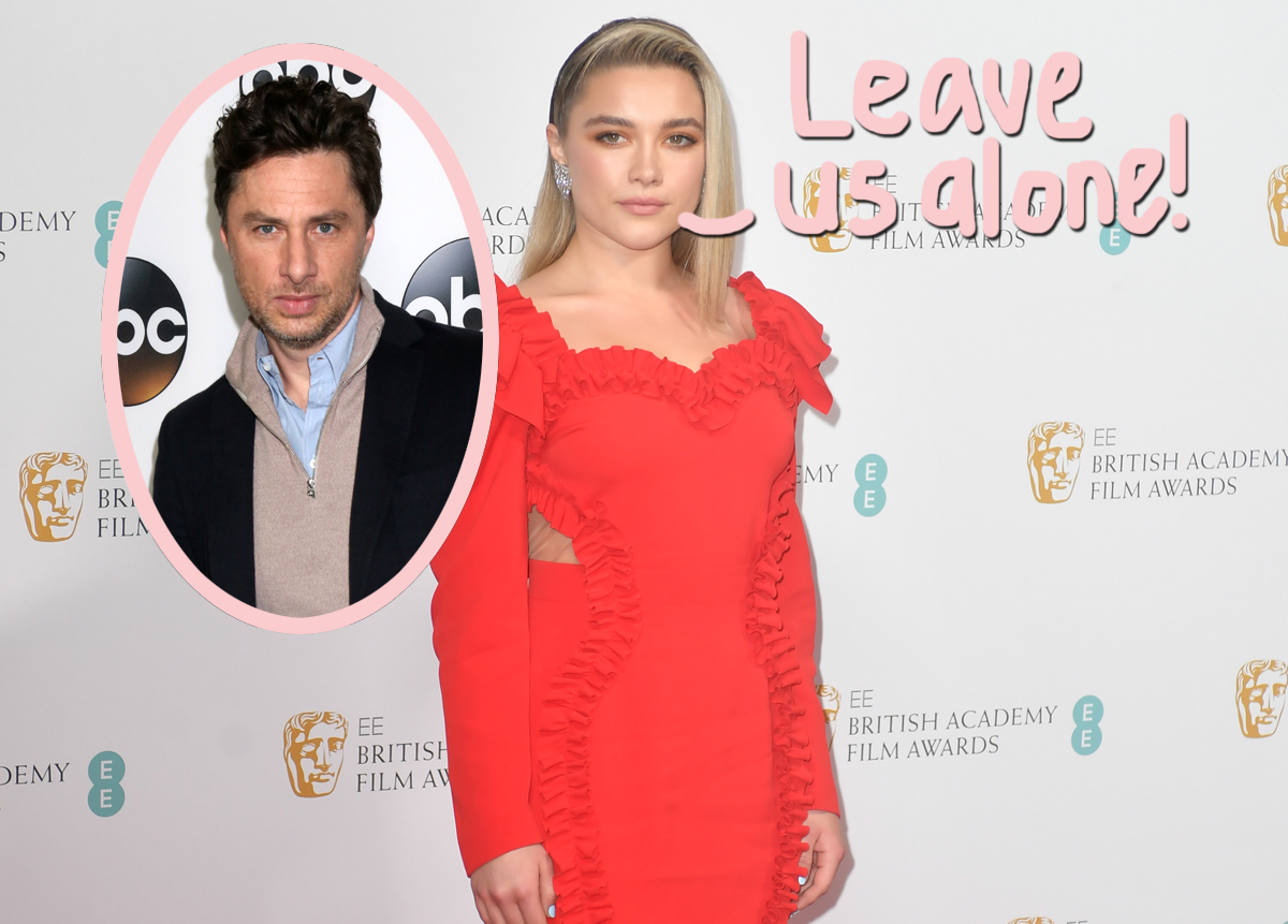 Zach Braff Gushes Over Girlfriend Florence Pugh In Sweet Instagram Post