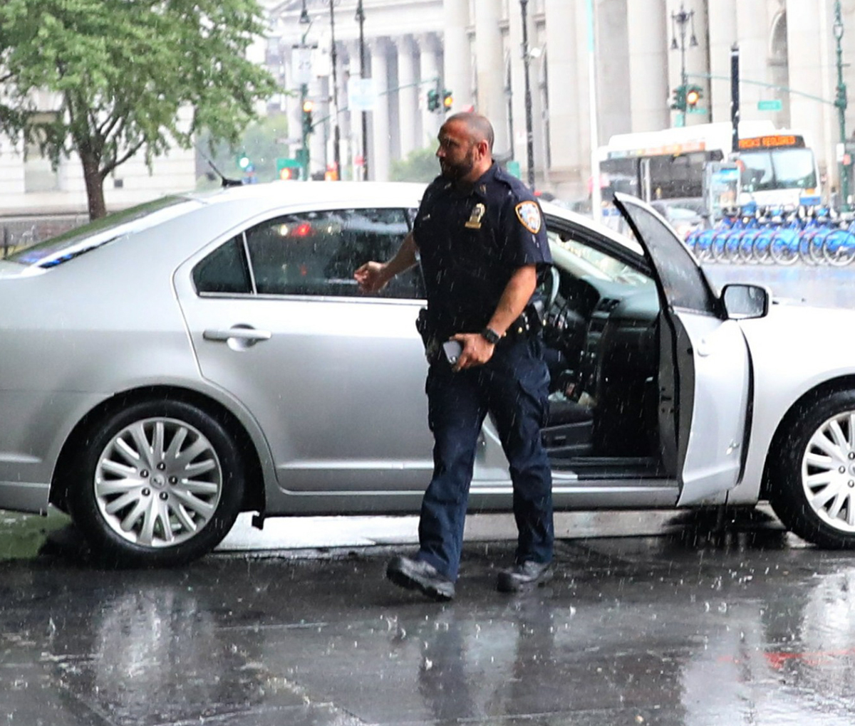 Nypd Officer Grabs Protester Off Street And Shoves Her In Unmarked Van Video Perez Hilton 