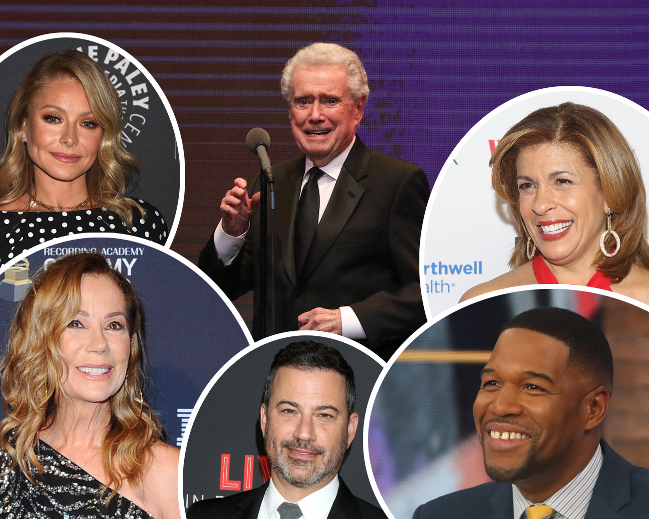 celebrities pay tribute to regis philbin