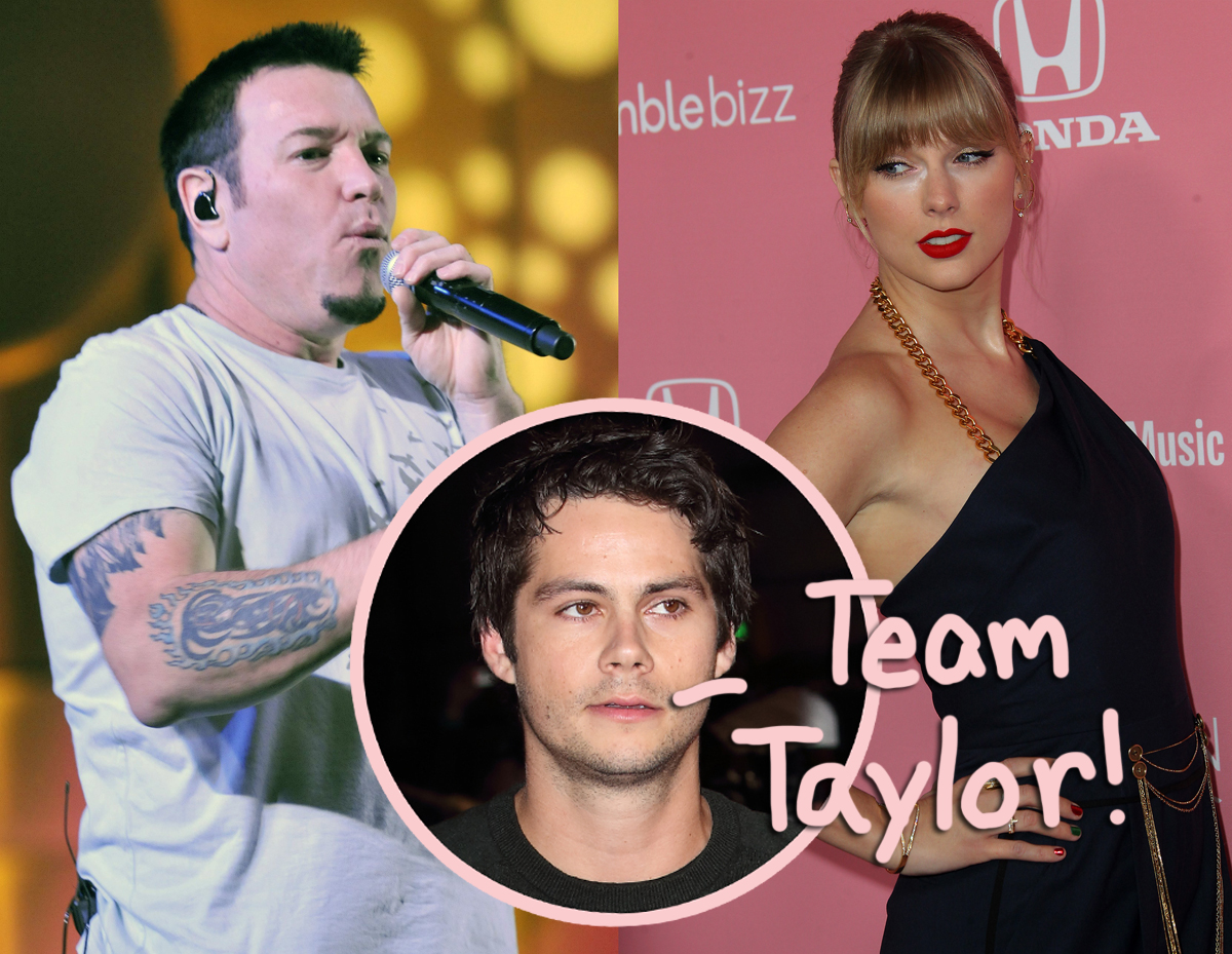 Taylor Swift Fuck Sex - Smash Mouth Shaded Taylor Swift's New Album - But Dylan O'Brien Fought  Back! - Perez Hilton