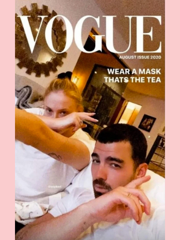 Joe Jonas Sophie Turner first pic