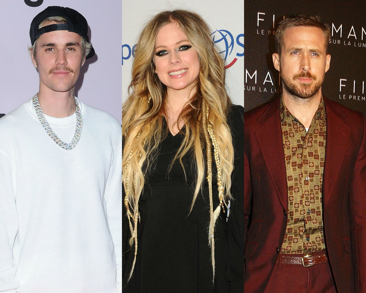 Justin Bieber Avril Lavigne Ryan Gosling are related