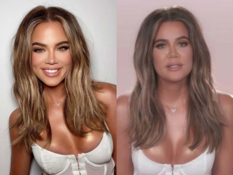 Fans React After Khloé Kardashians Epic Photoshop Fail Gets Exposed In