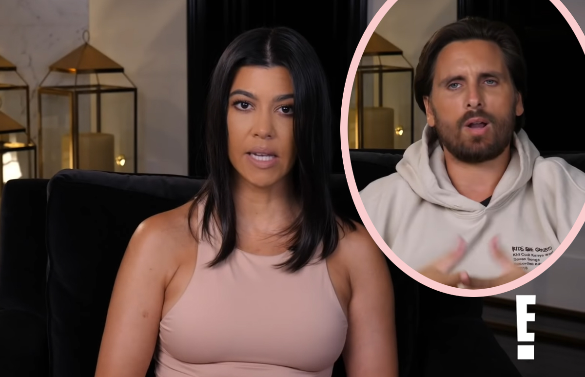 Watch Kourtney Kardashian Get SO Protective Of Scott Disick In New ...