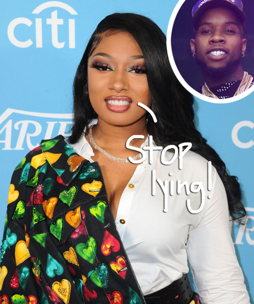 Megan Thee Stallion Says Tory Lanez Shot Her! - Perez Hilton